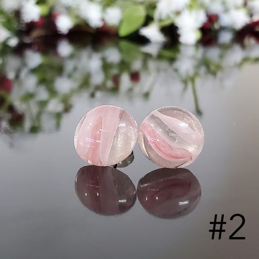 Édition limitée Pétales roses - Boucles d'oreilles