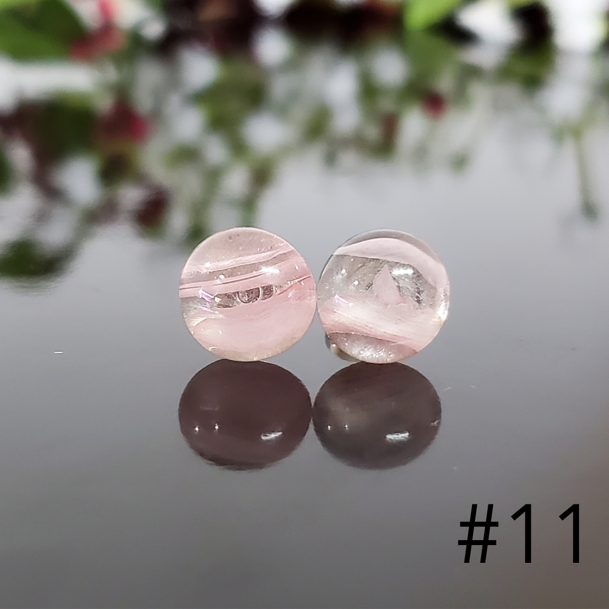 Édition limitée Pétales roses - Boucles d'oreilles