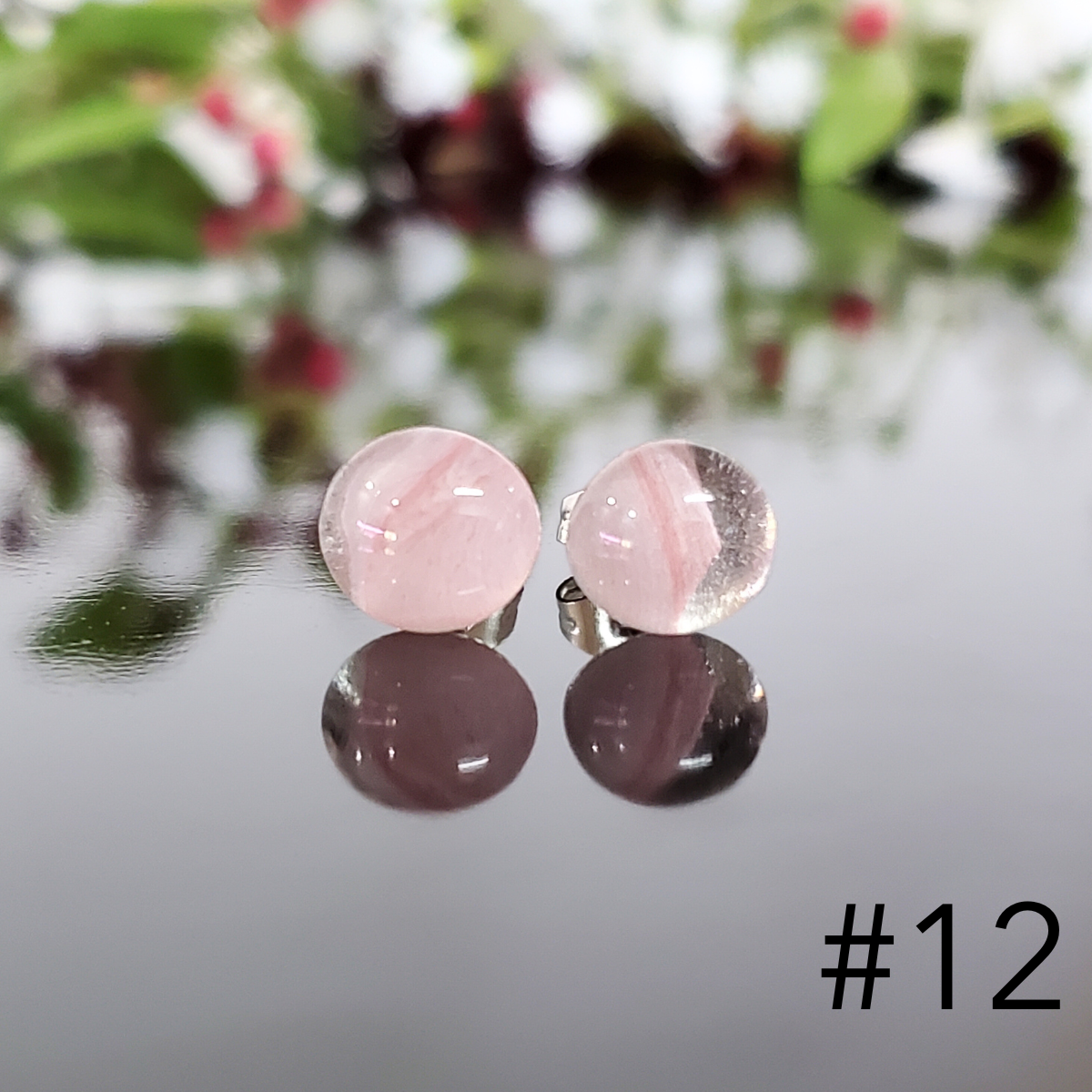 Édition limitée Pétales roses - Boucles d'oreilles