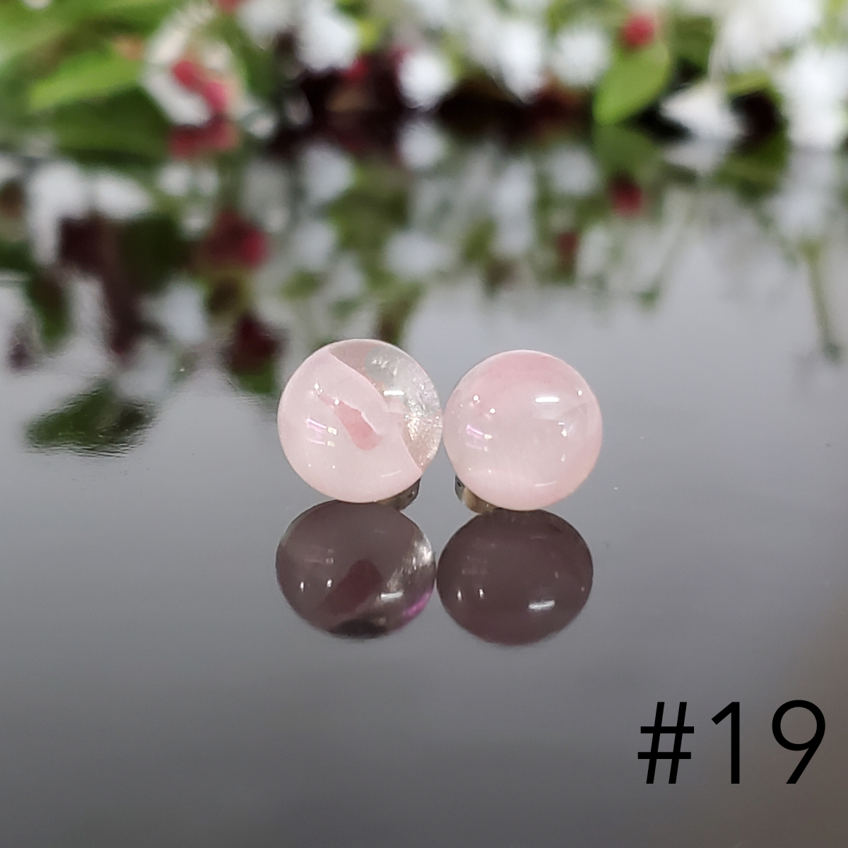 Édition limitée Pétales roses - Boucles d'oreilles