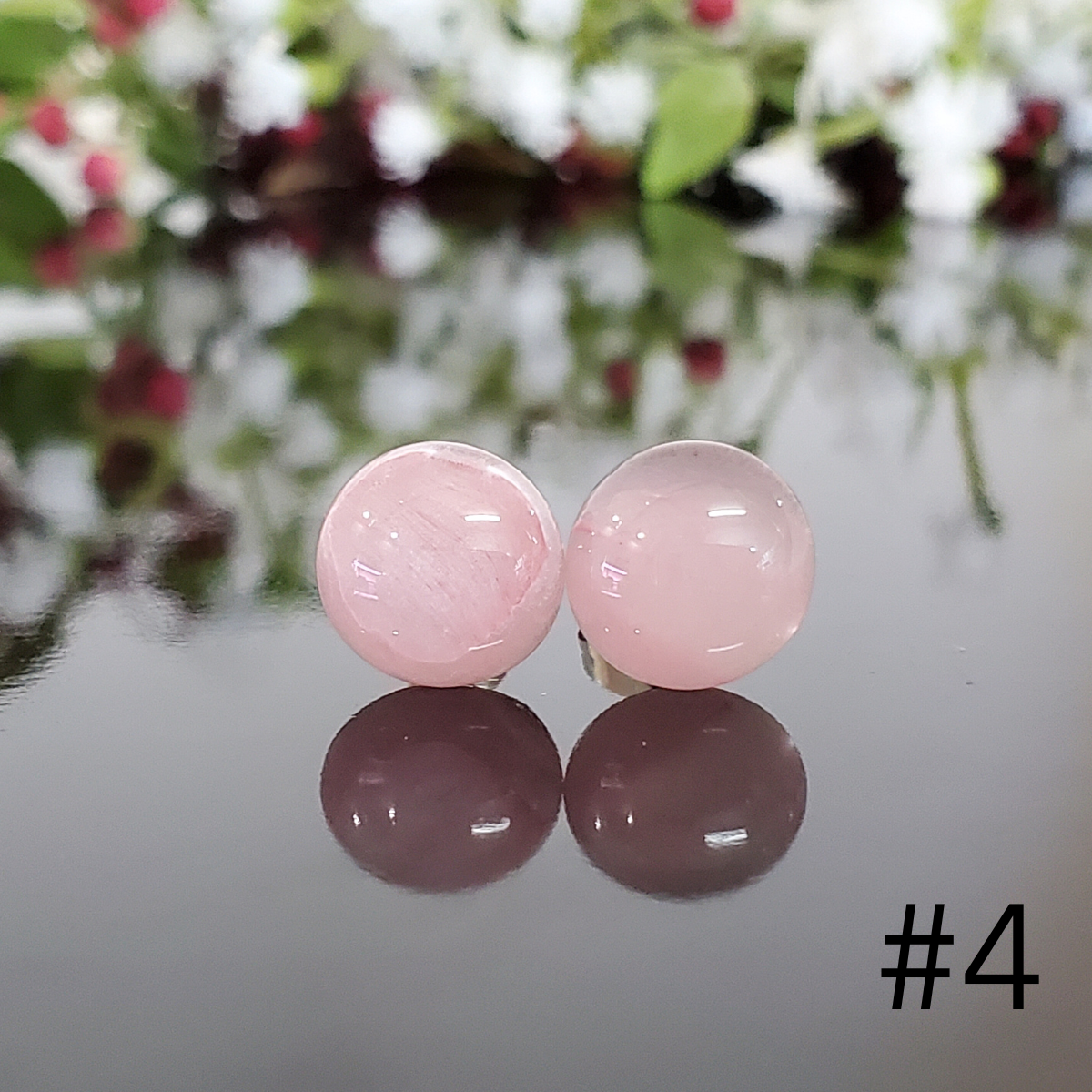 Édition limitée Pétales roses - Boucles d'oreilles
