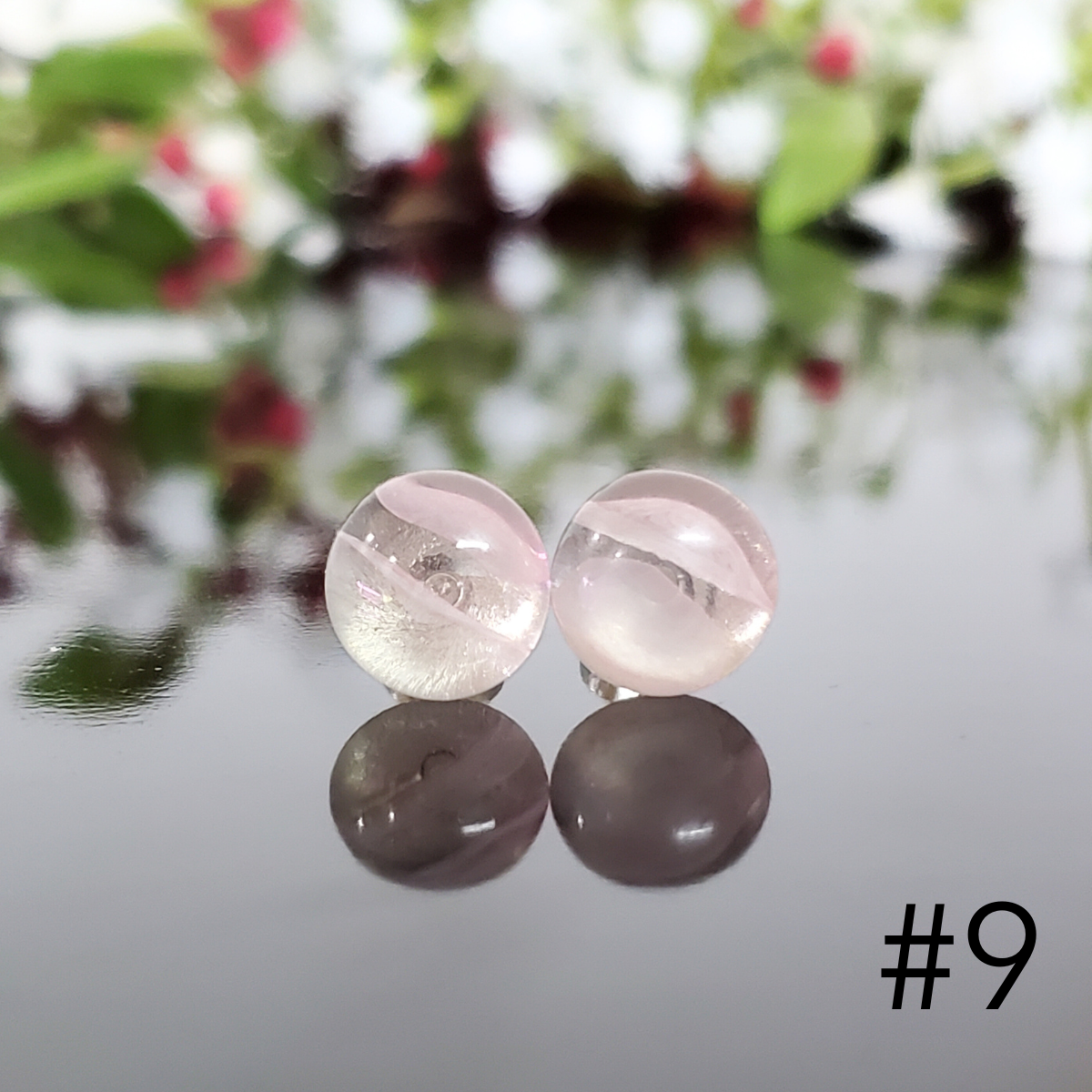 Édition limitée Pétales roses - Boucles d'oreilles