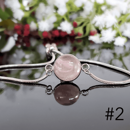 Édition limitée Pétales roses - Bracelets - Bijoux Le fil d'Ariane