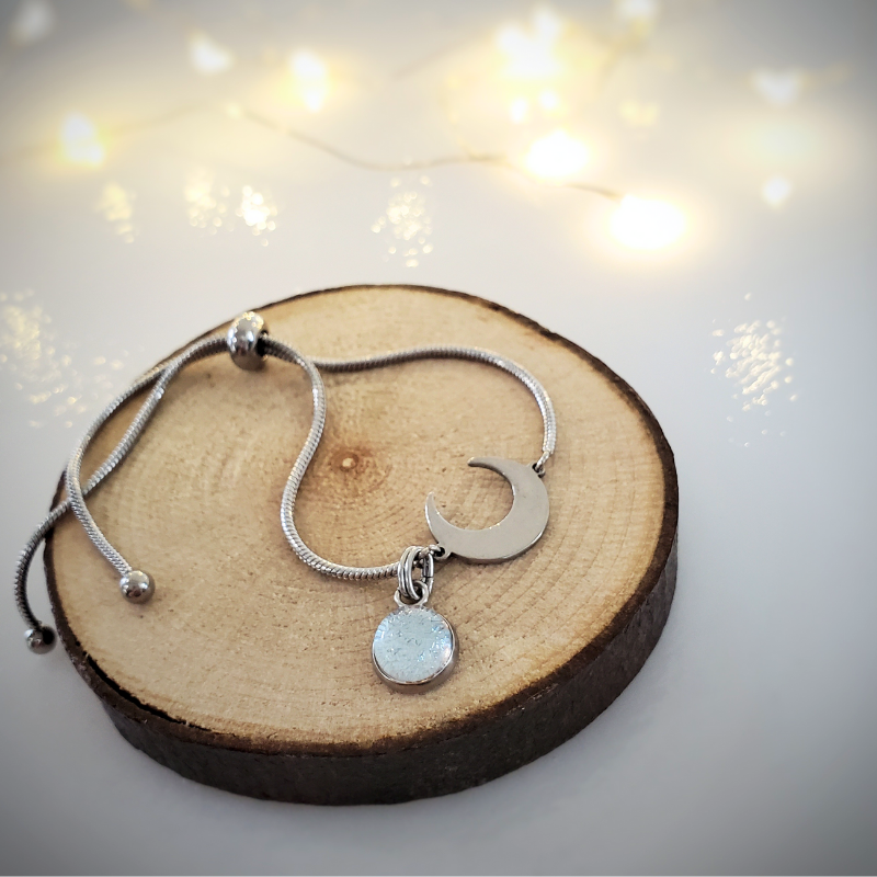 Bracelet ajustable lune