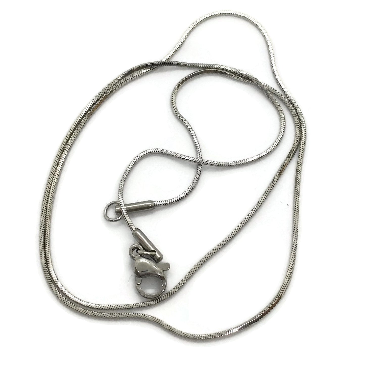 Collier mandala inversé, rectangle en verre fusion - Bijoux Le fil d'Ariane