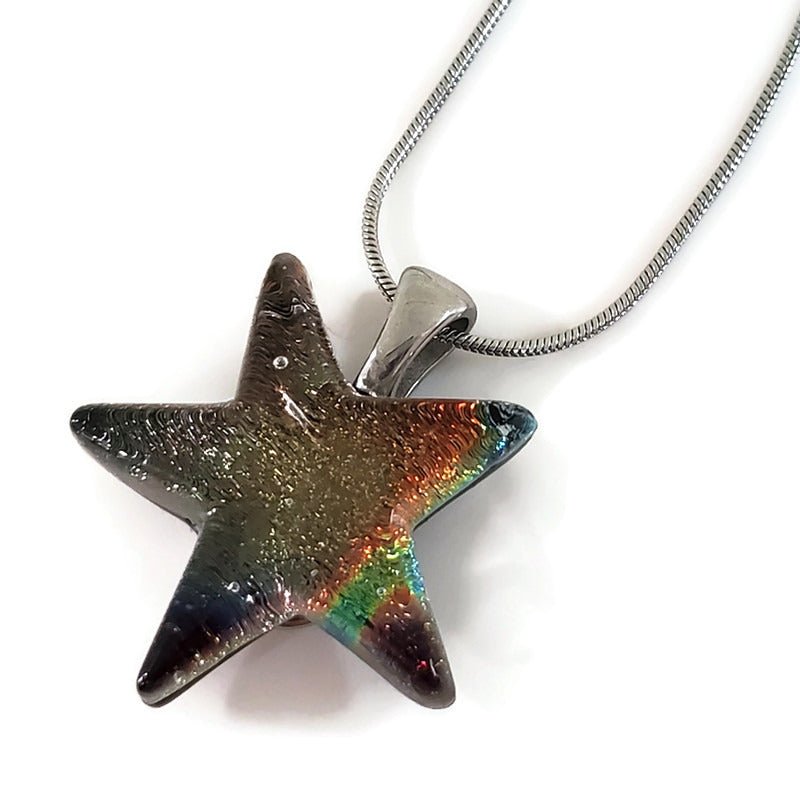 Étoile, bronze - Bijoux Le fil d'Ariane