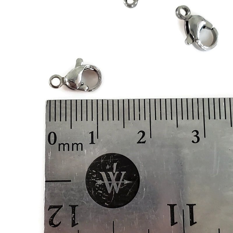 Fermoir pince de homard 10 mm - Bijoux Le fil d'Ariane