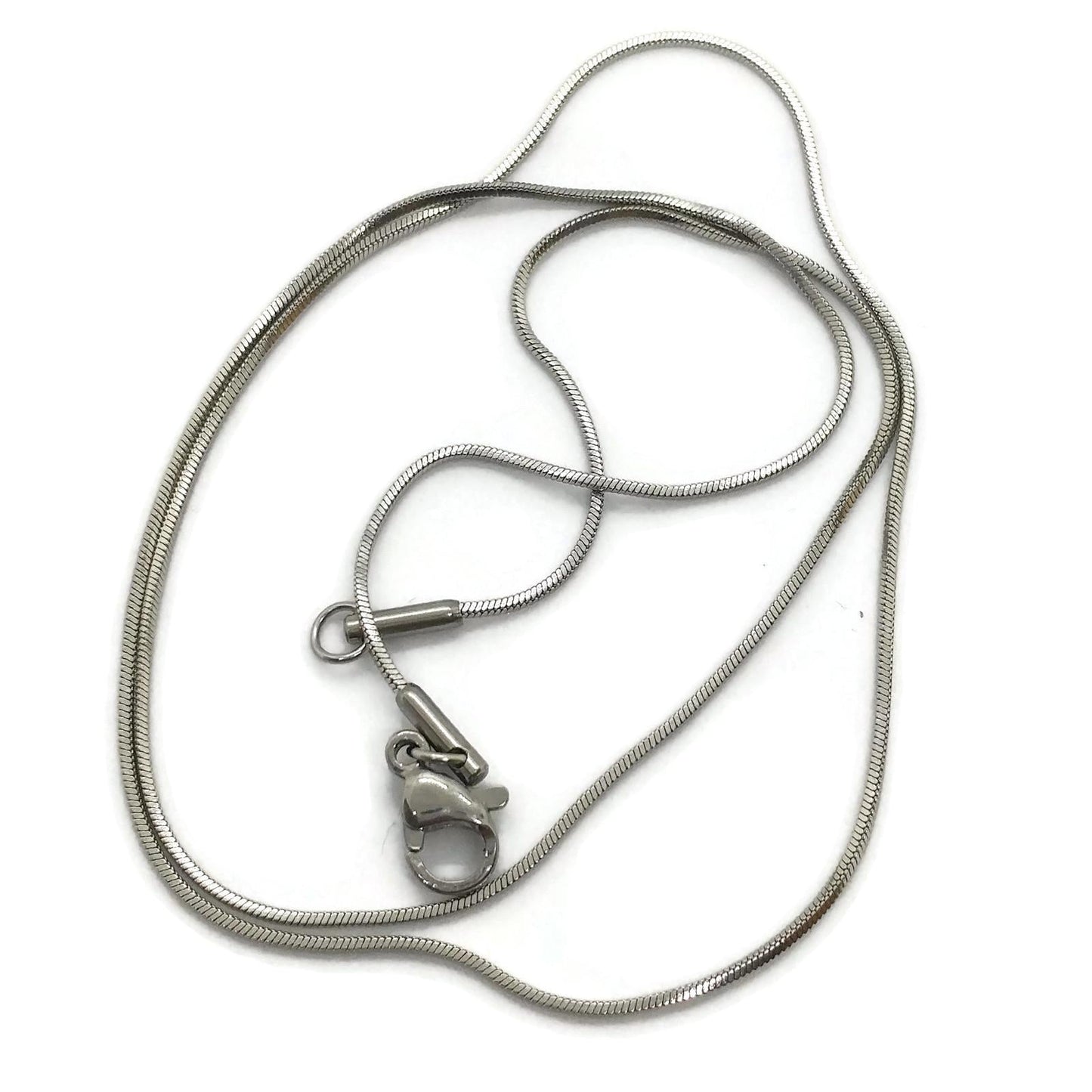 Mini pendentif, bleu transparent verre fusion - Bijoux Le fil d'Ariane