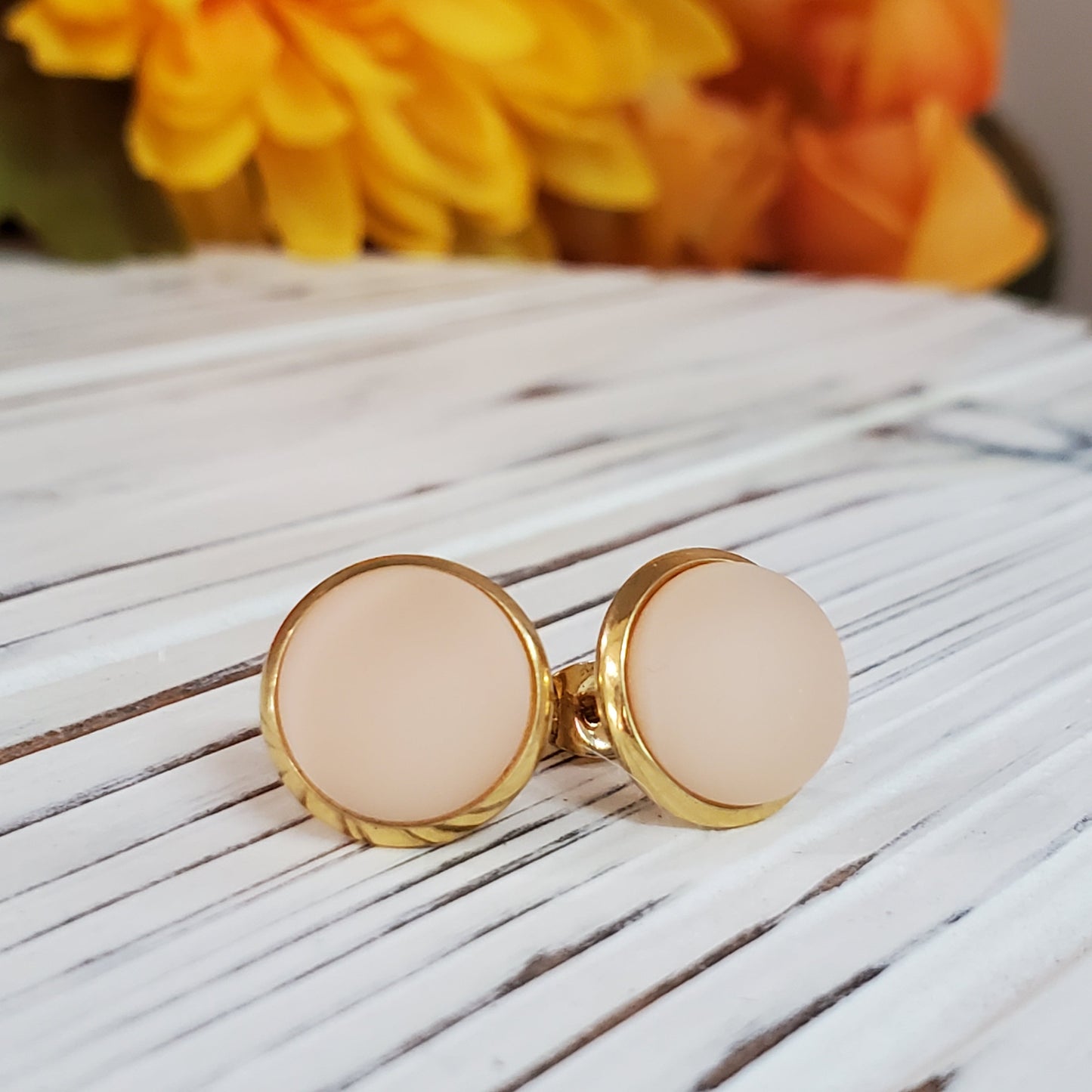 Série beige - plusieurs modèles - lustré et mat - Bijoux Le fil d'Ariane