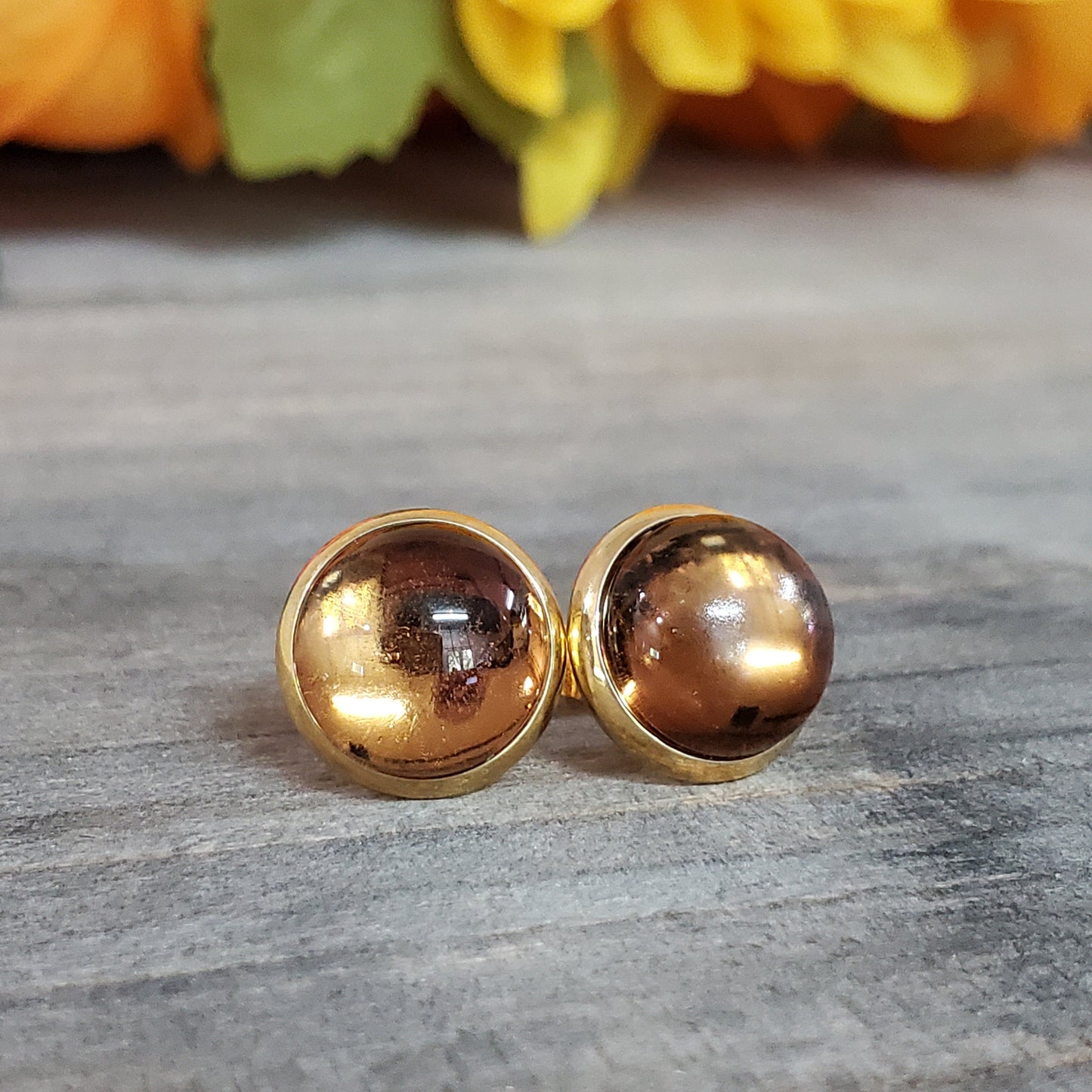 Série bronze - plusieurs modèles - lustré et mat - Bijoux Le fil d'Ariane