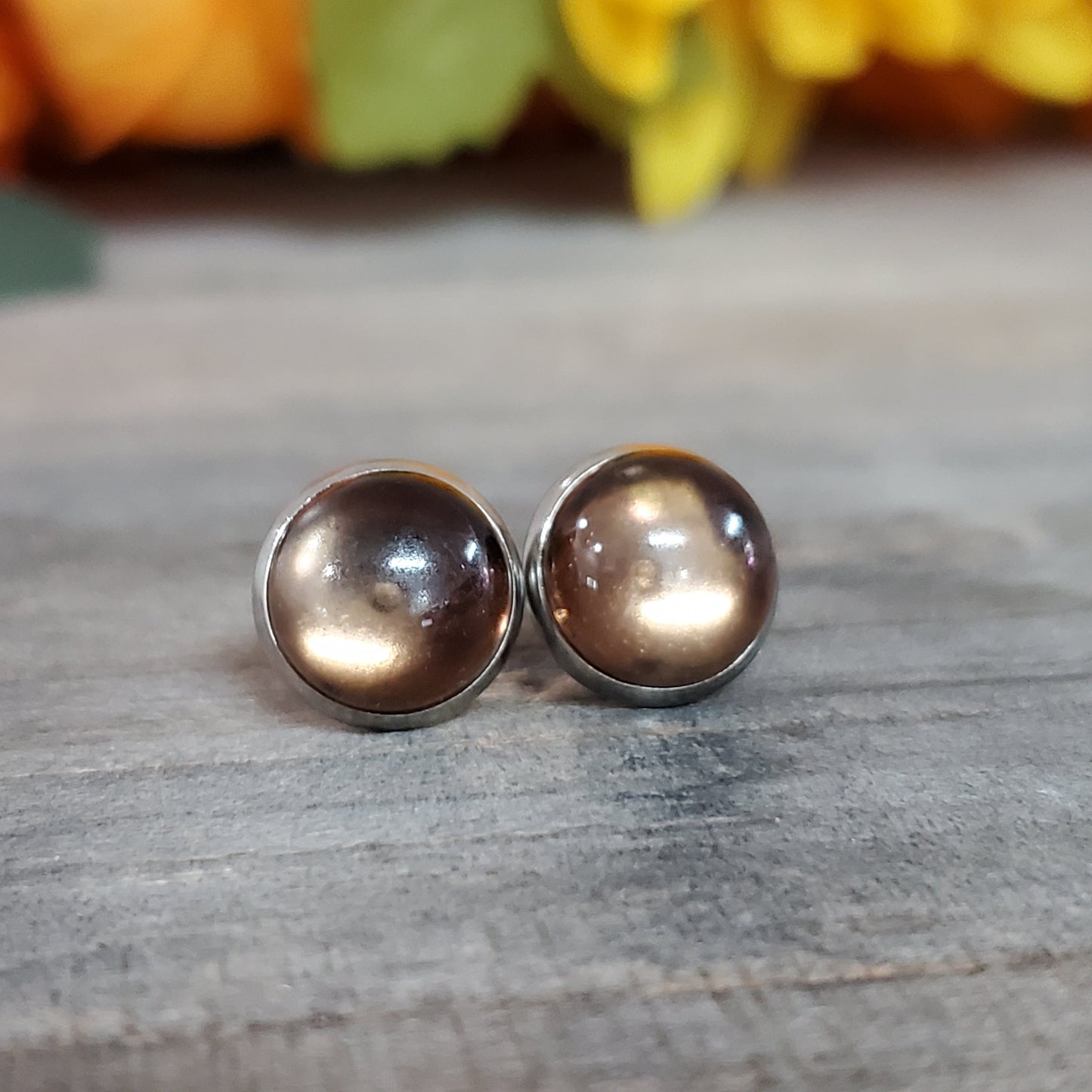 Série bronze - plusieurs modèles - lustré et mat - Bijoux Le fil d'Ariane