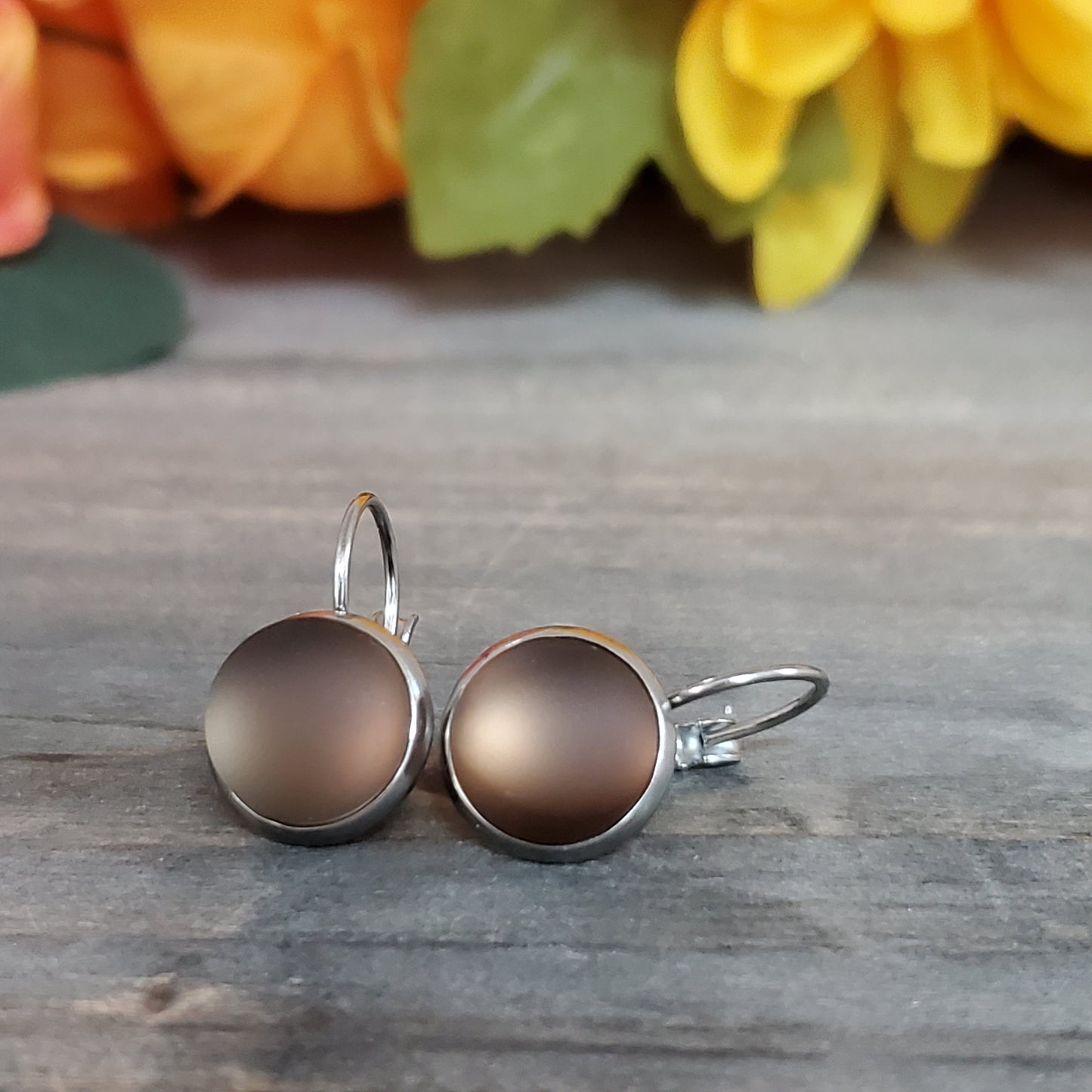 Série bronze - plusieurs modèles - lustré et mat - Bijoux Le fil d'Ariane