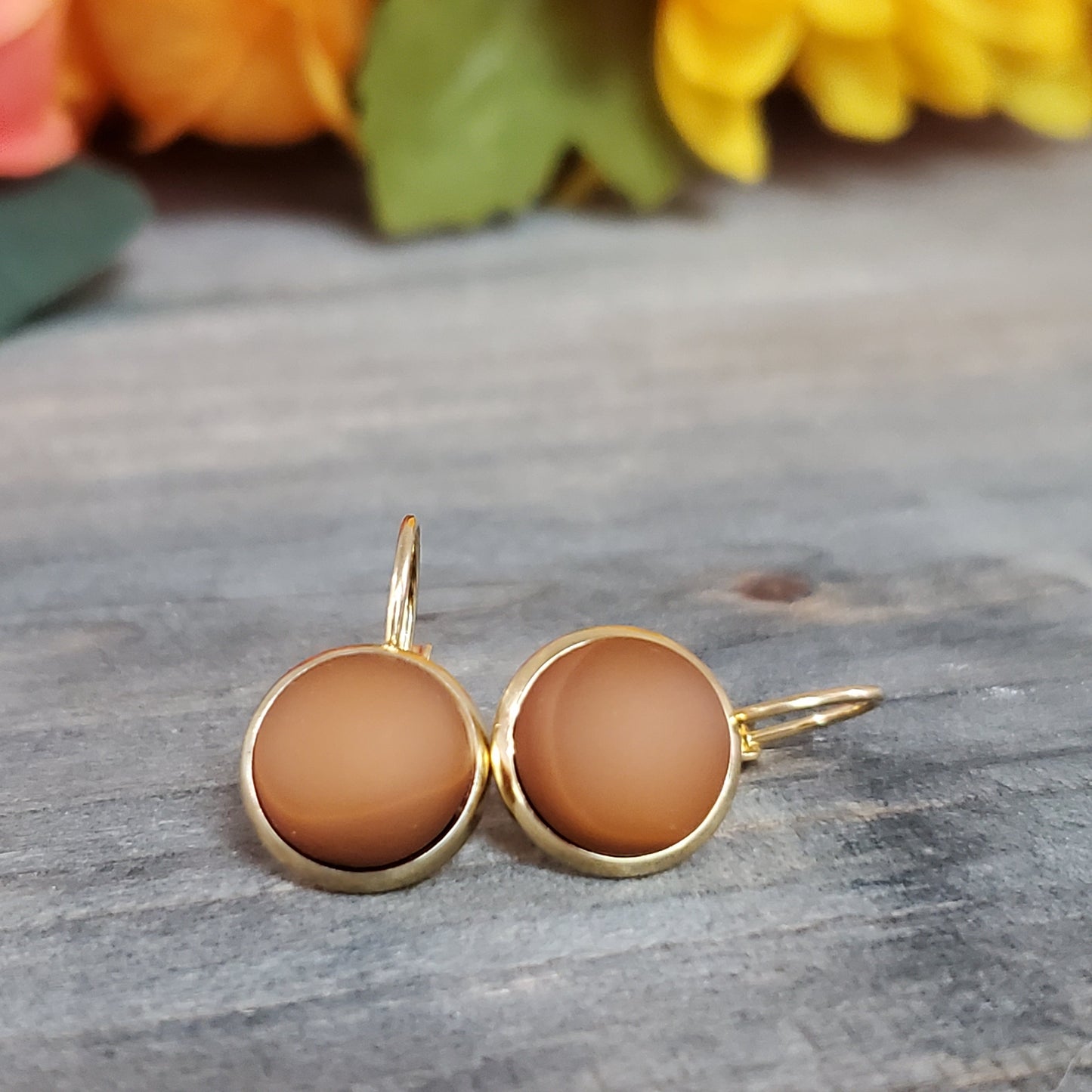 Série chocolat - plusieurs modèles - lustré et mat - Bijoux Le fil d'Ariane