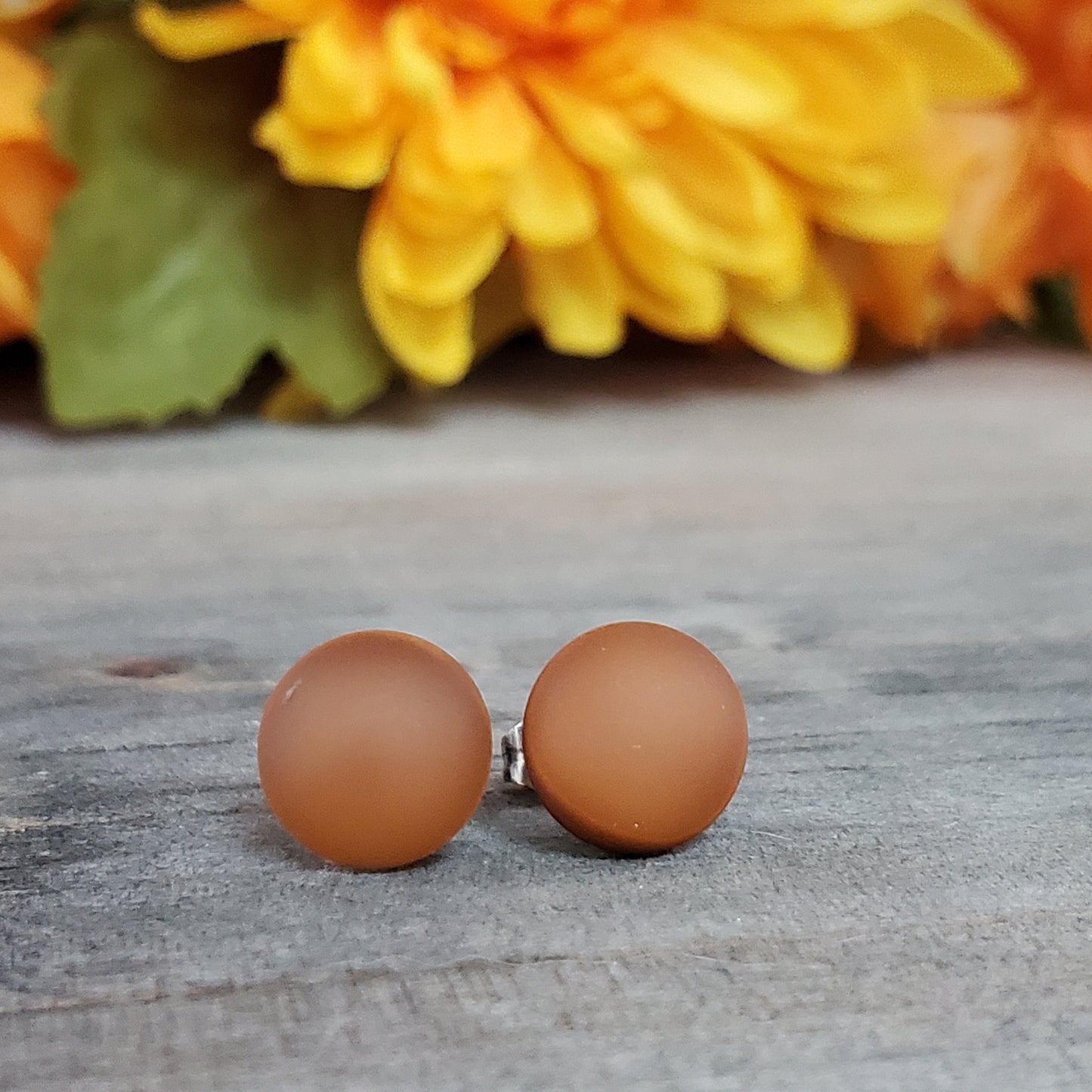 Série chocolat - plusieurs modèles - lustré et mat - Bijoux Le fil d'Ariane