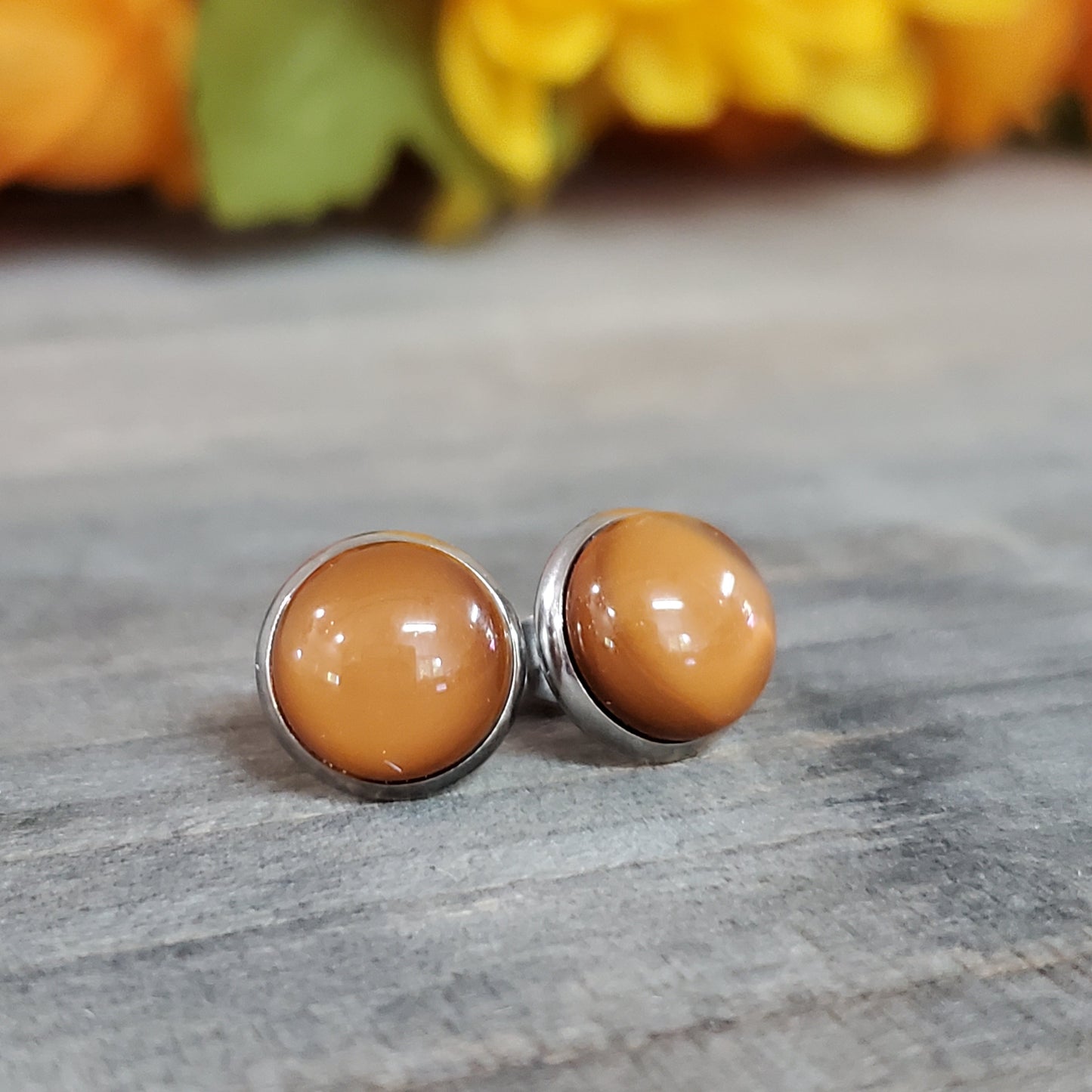 Série chocolat - plusieurs modèles - lustré et mat - Bijoux Le fil d'Ariane