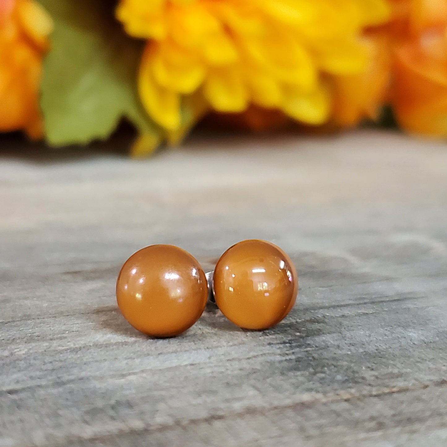 Série chocolat - plusieurs modèles - lustré et mat - Bijoux Le fil d'Ariane