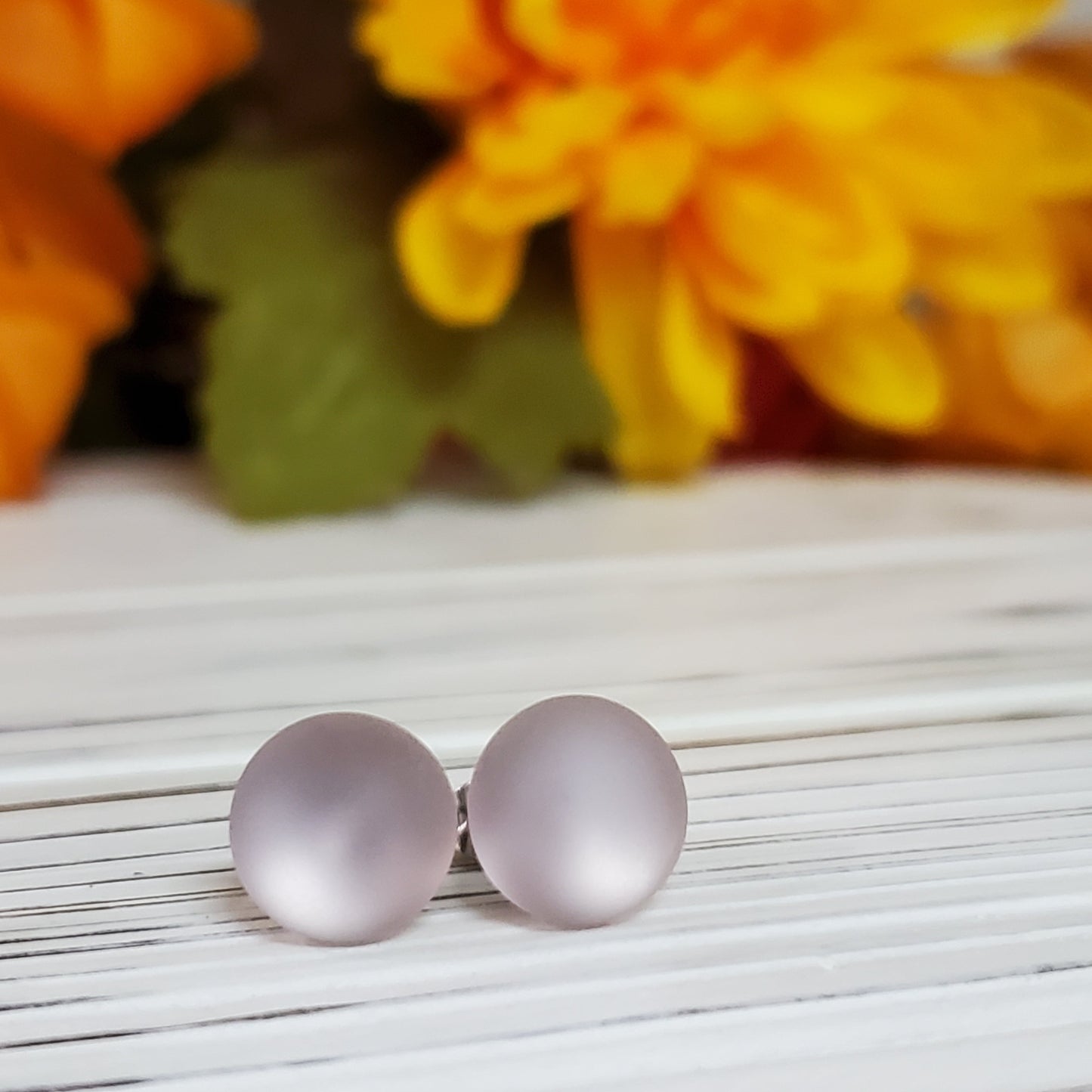 Série rose pâle - plusieurs modèles - lustré et mat - Bijoux Le fil d'Ariane