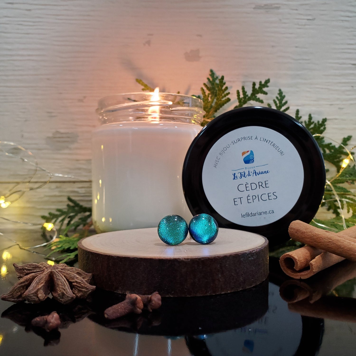 Bougies Classiques. - Bijoux Le fil d'Ariane