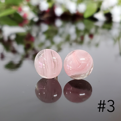 Édition limitée Pétales roses - Boucles d'oreilles