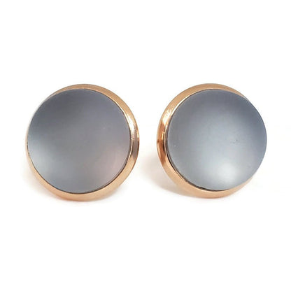 Cabochons Vihno Verde - rose - gold - mat - Bijoux Le fil d'Ariane