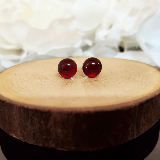 Coeur rouge - Bijoux Le fil d'Ariane