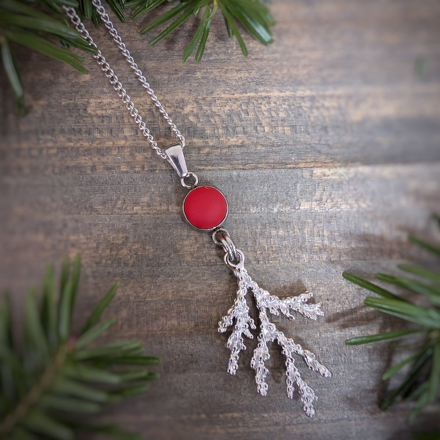 Collier cèdre - Bijoux Le fil d'Ariane