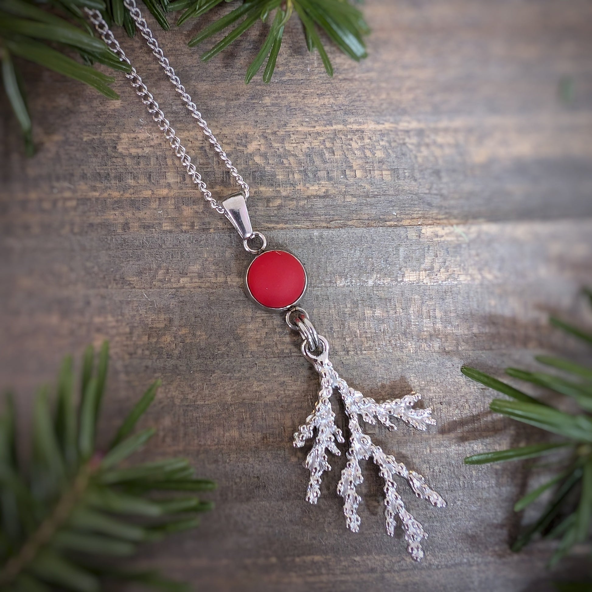 Collier cèdre - Bijoux Le fil d'Ariane