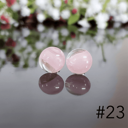 Édition limitée Pétales roses - Boucles d'oreilles - Bijoux Le fil d'Ariane