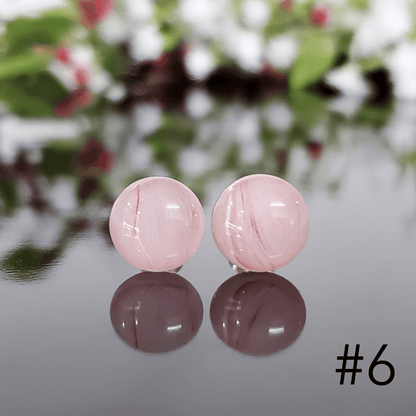 Édition limitée Pétales roses - Boucles d'oreilles - Bijoux Le fil d'Ariane
