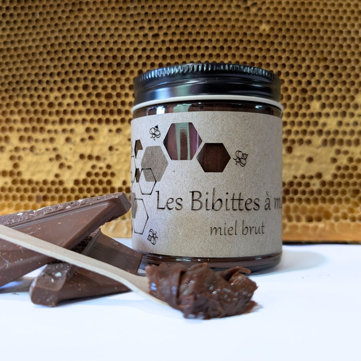 Miel crémeux aromatisé au chocolat