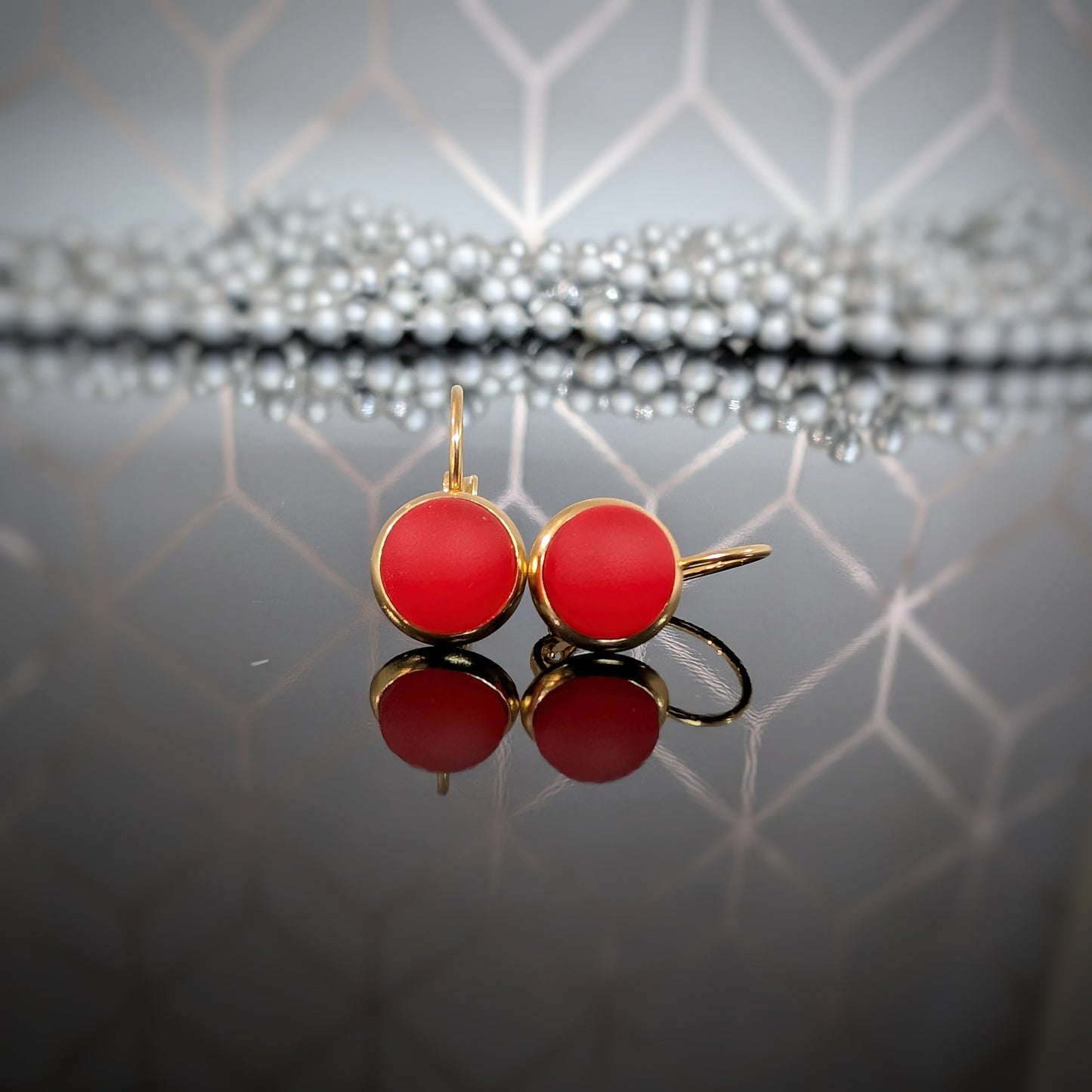 [ NOUVELLE COULEUR ] Rouge noël - Bijoux Le fil d'Ariane