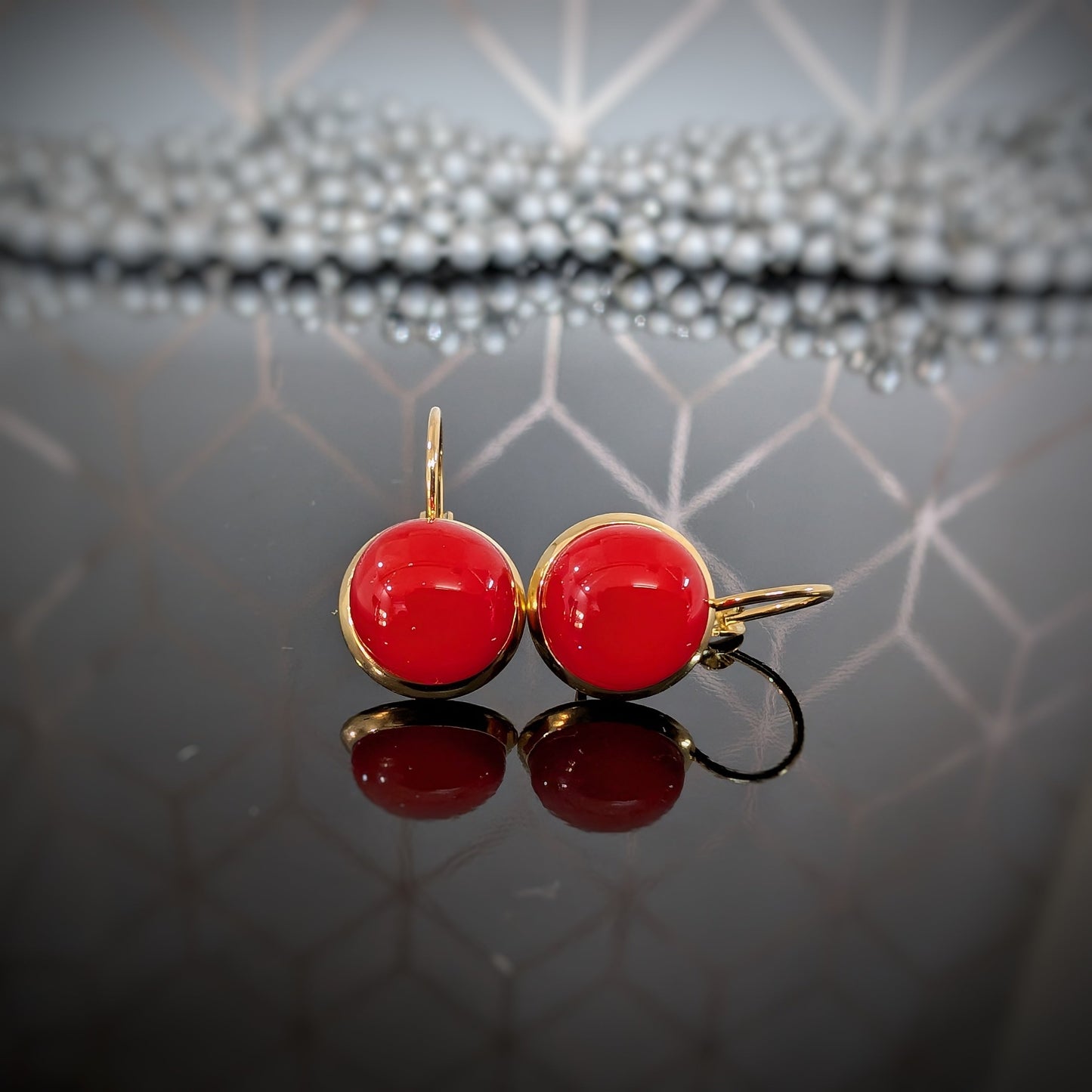 [ NOUVELLE COULEUR ] Rouge noël - Bijoux Le fil d'Ariane