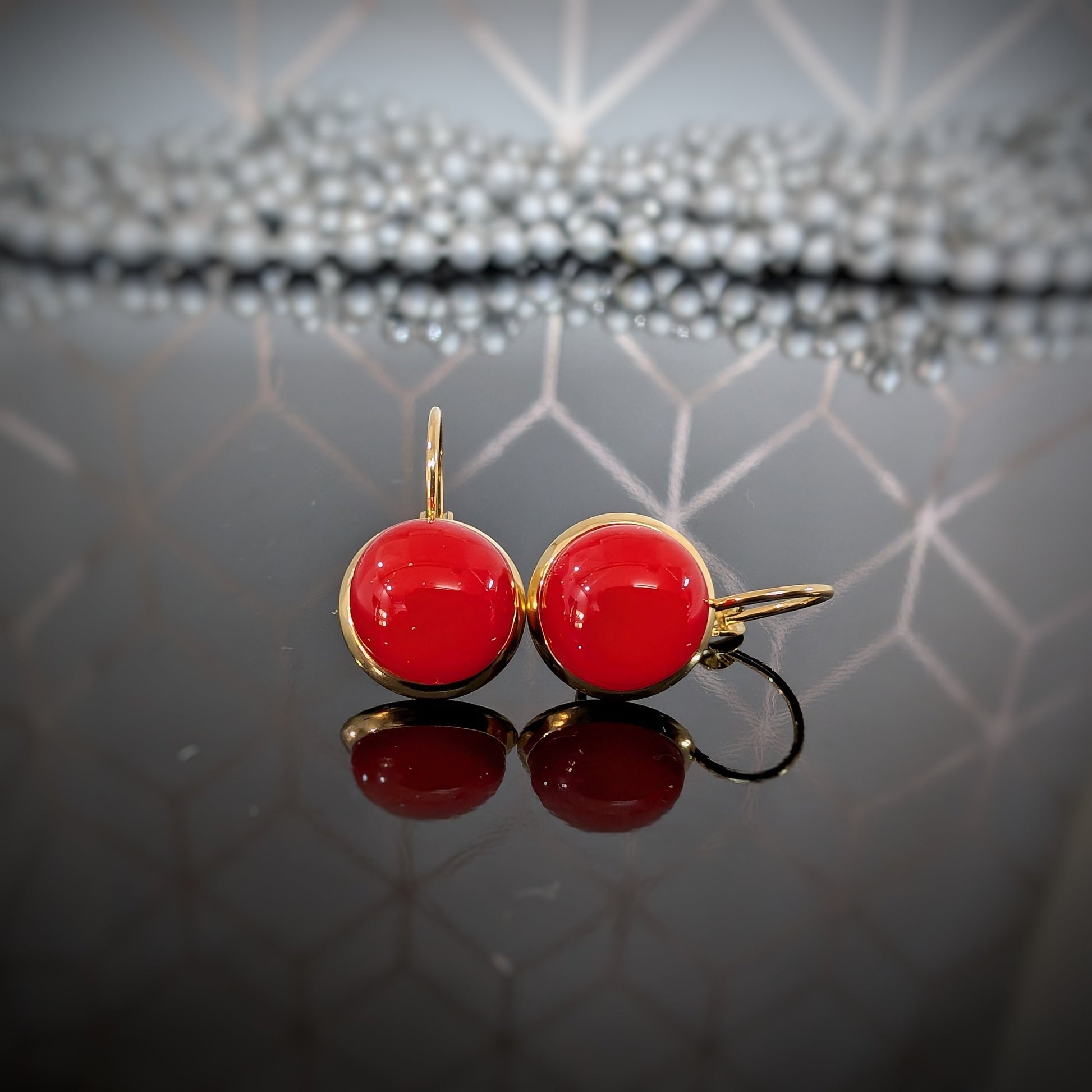 [ NOUVELLE COULEUR ] Rouge noël - Bijoux Le fil d'Ariane