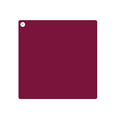 Puces d'oreille fushia foncé, mat ou lustré, verre fusion - Bijoux Le fil d'Ariane