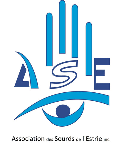 Puces d'oreilles pour l'Association des Sourds de l'Estrie - Bijoux Le fil d'Ariane