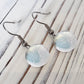 Bijoux en verre fusion argenté - Bijoux Le fil d'Ariane