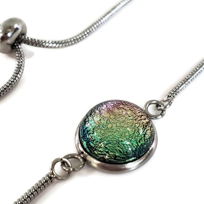 Bracelet ajustable rose - Bijoux Le fil d'Ariane