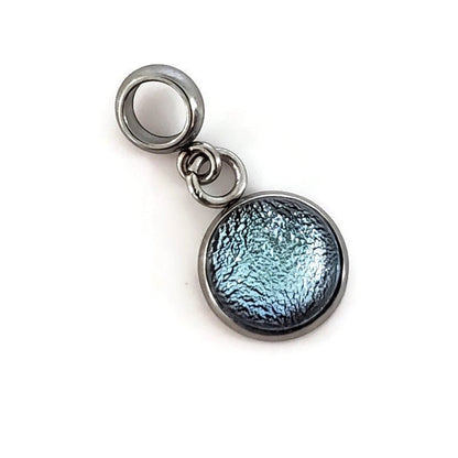 Breloque permanente pour bracelet - verre neuf - plusieurs couleurs - Bijoux Le fil d'Ariane