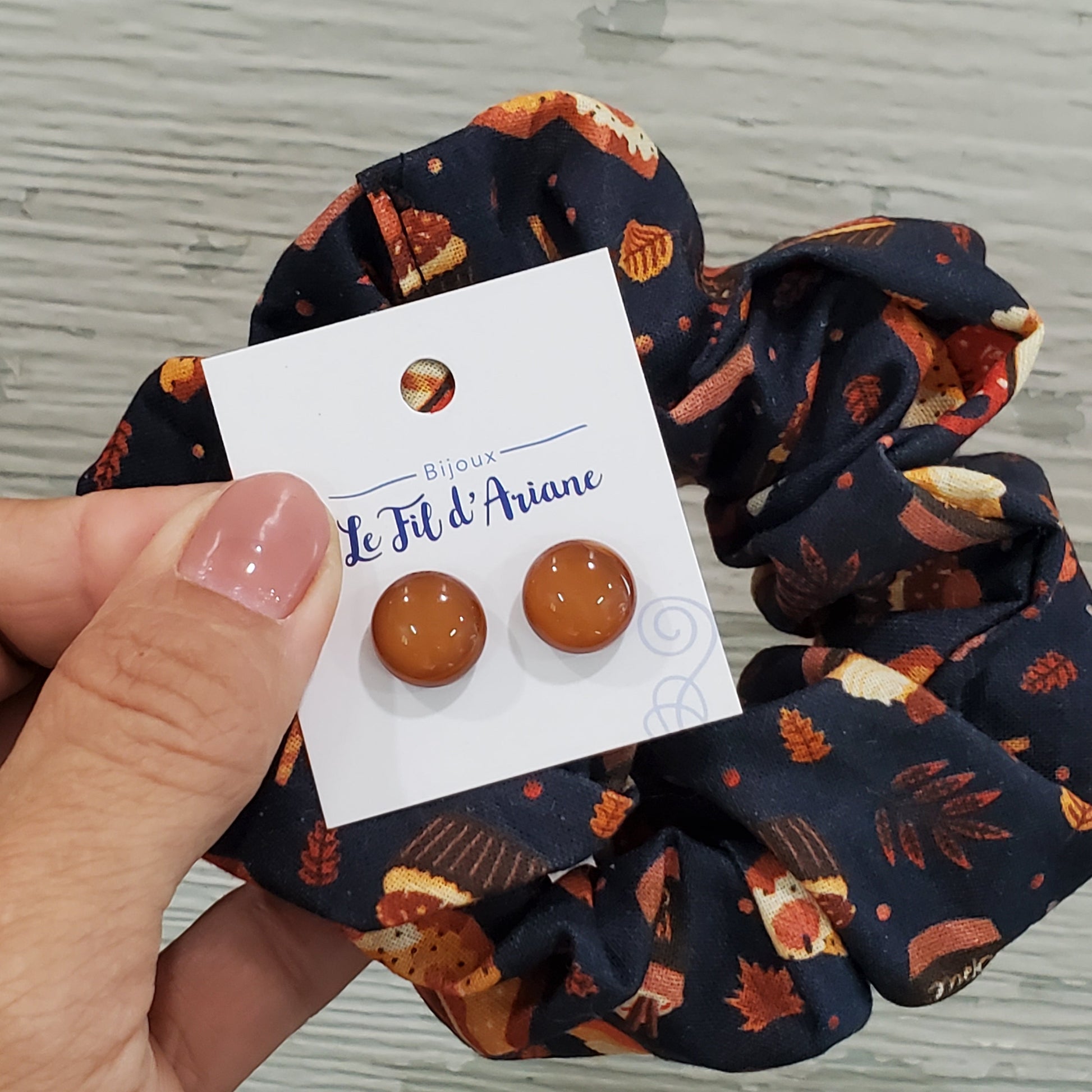 [COLLABO] chouchou + puces - Bijoux Le fil d'Ariane