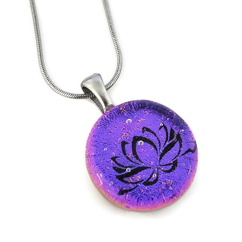 Lotus blossom clearance necklace