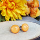 Série orange - plusieurs modèles - lustré et mat - Bijoux Le fil d'Ariane